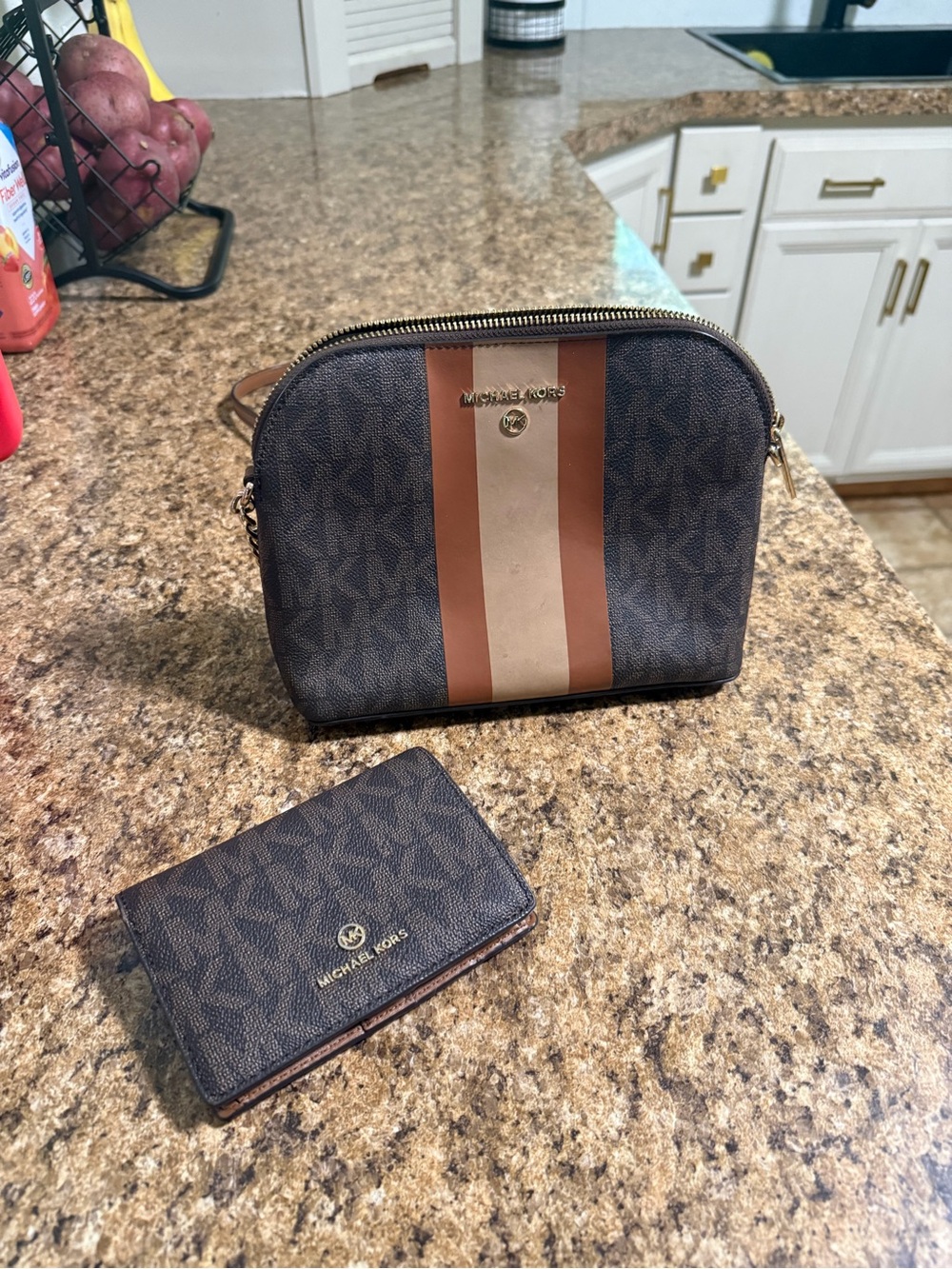 Michael Kors Crossbody and Wallet